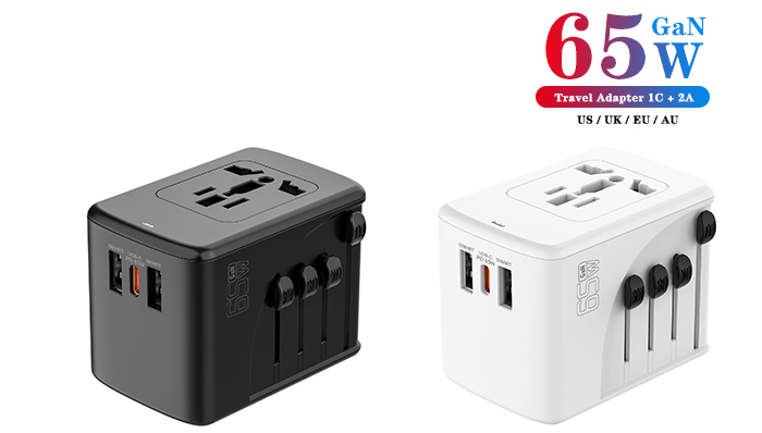 PD65W GaN Travel Adapter