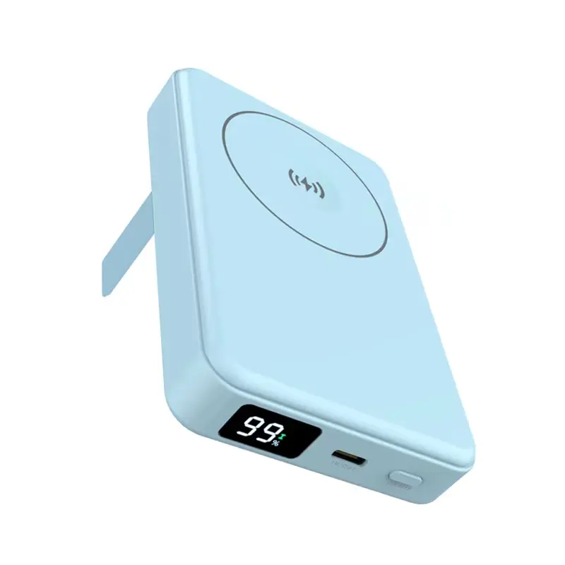 Custom PD30W 10000mAh Power Bank With Double-Side Wireless