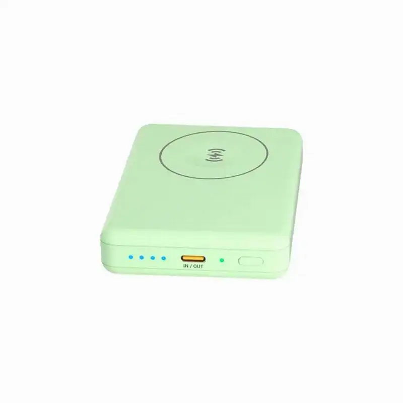 Custom PD20W 5000mAh Magnetic power bank with wireless