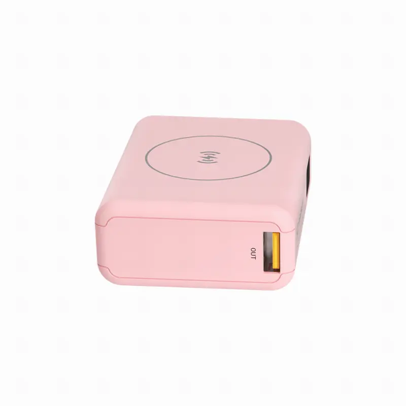 3-in-1 PD45W 10000mAh power bank with wireless