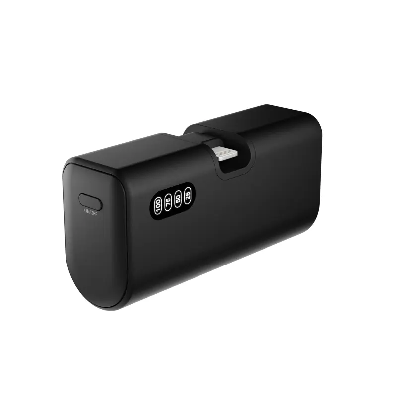 Wholesale Capsule style PD20W 5000mAh power bank with 1C1L-product
