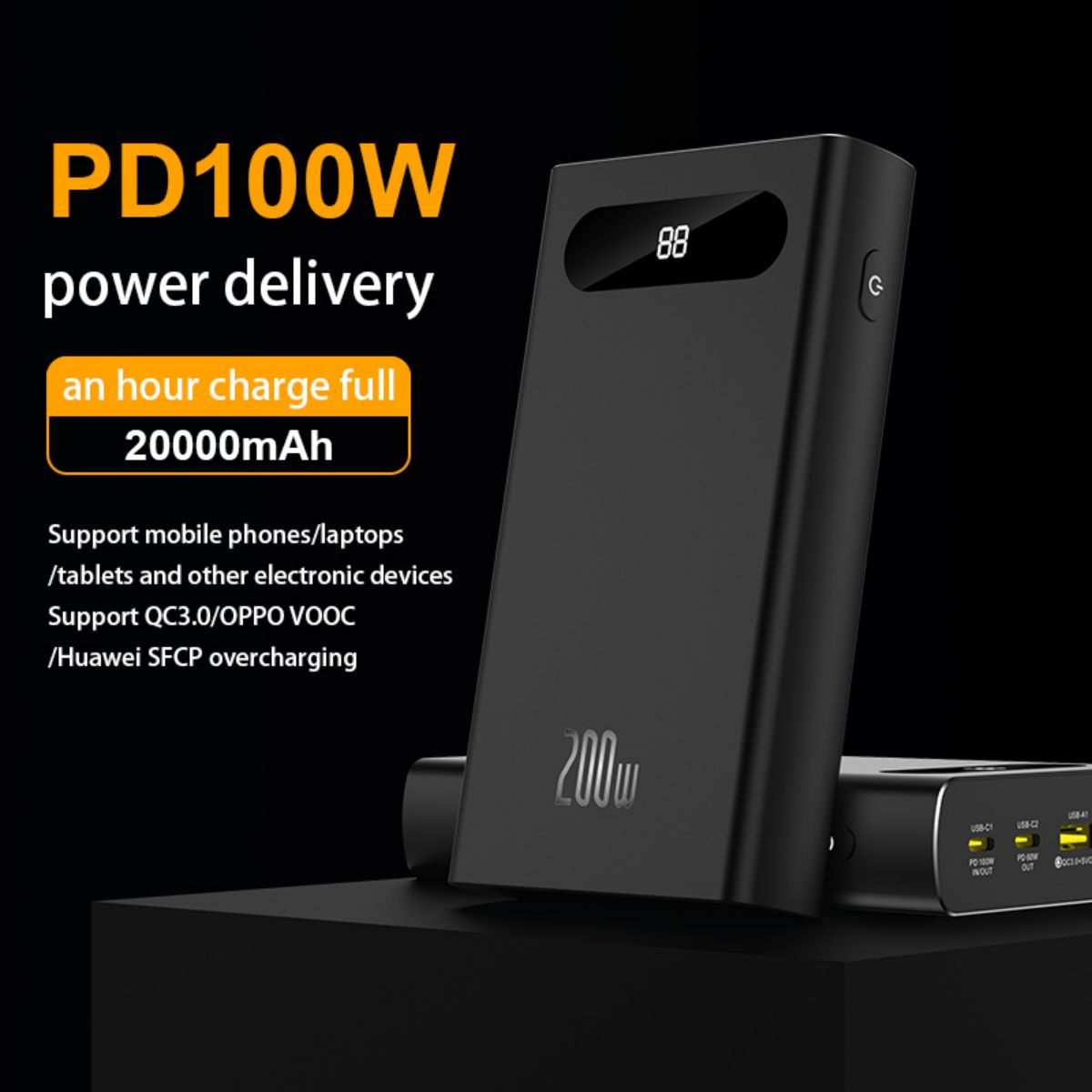 Charge this product to 80% within 35 minutes or 100% within 70 minutes (3)zbi