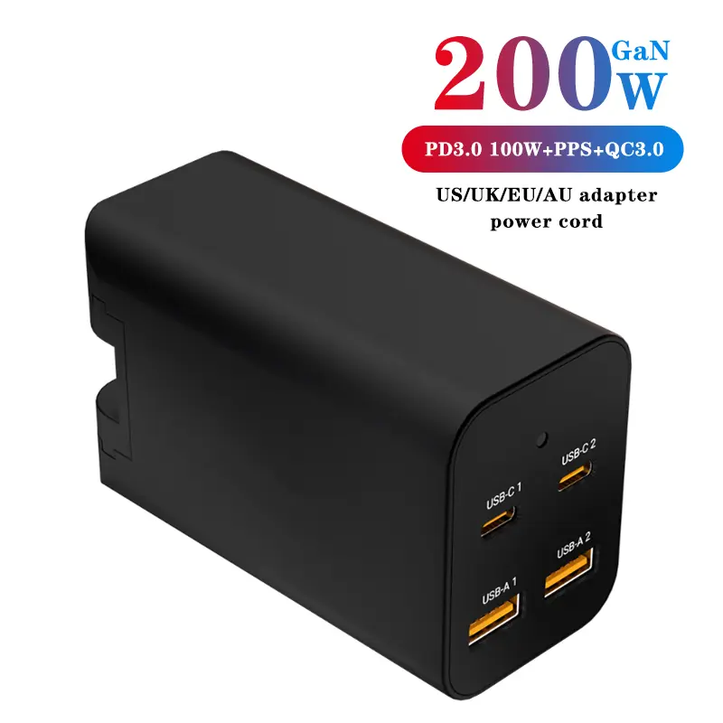 Wholesale 200W&100W Gan Charger PD3.0 2C2A