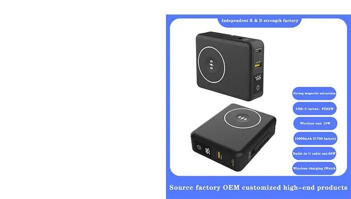 PD65W 15000mAh power bank